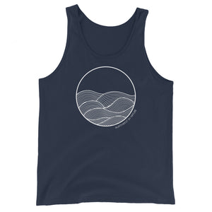 Circle Waves Men's/Unisex Tank