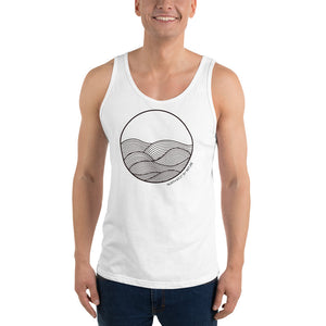 Circle Waves Men's/Unisex Tank