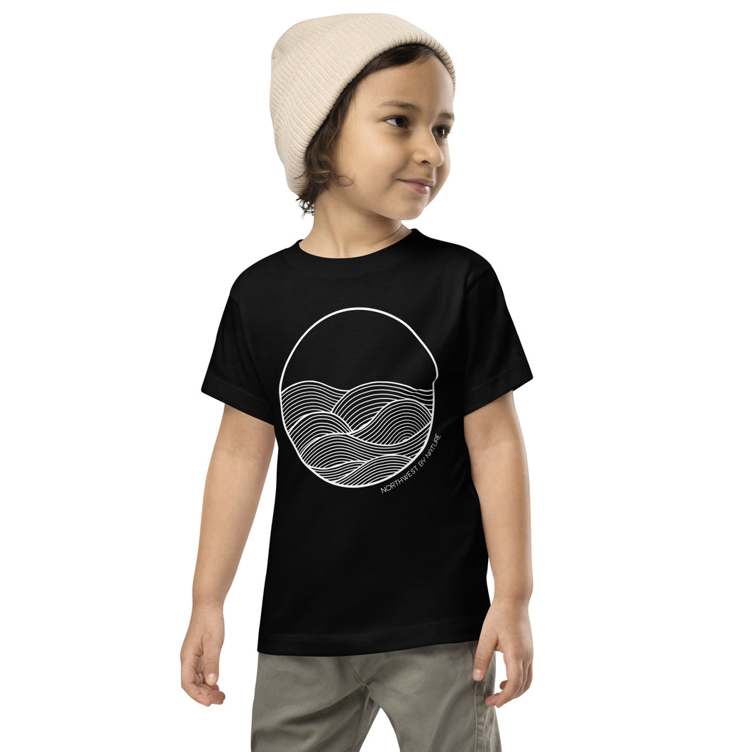 Circle Waves Toddler Tee