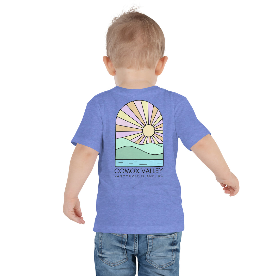 Colourful Comox Valley Toddler Tee