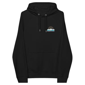 Live Life in Colour Unisex Eco Raglan Hoodie
