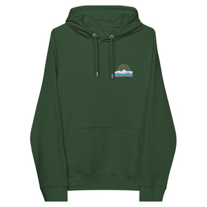 Live Life in Colour Unisex Eco Raglan Hoodie