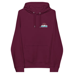 Live Life in Colour Unisex Eco Raglan Hoodie