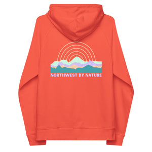 Live Life in Colour Unisex Eco Raglan Hoodie