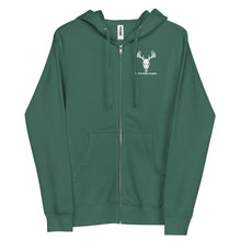 Load image into Gallery viewer, Bones and Botanicals Unisex Zip-up Hoodie
