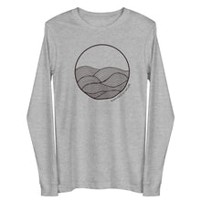 Load image into Gallery viewer, Circle Waves Unisex Long Sleeve Tee

