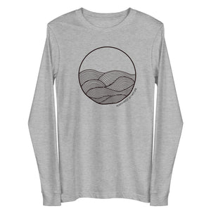 Circle Waves Unisex Long Sleeve Tee