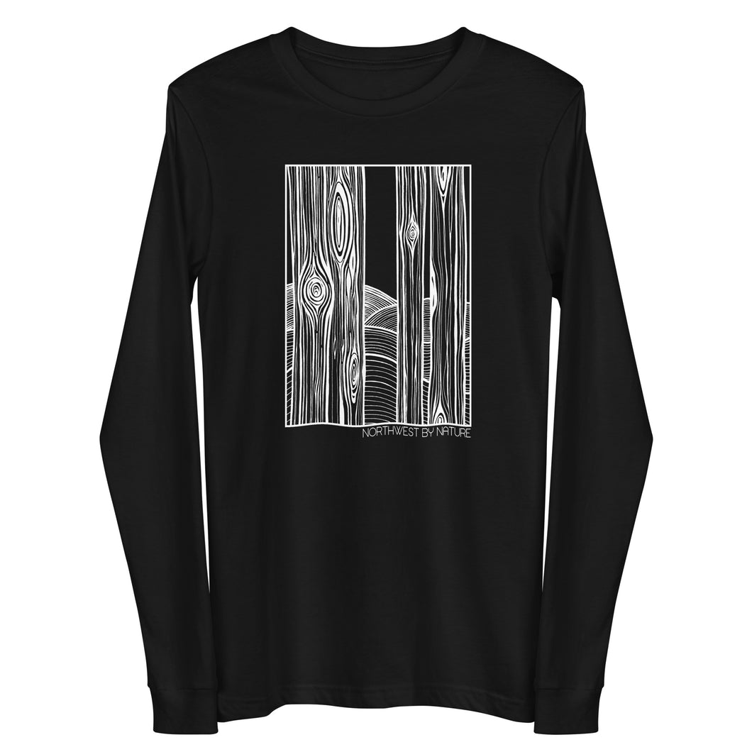 Through the Trees Unisex Long Sleeve Tee