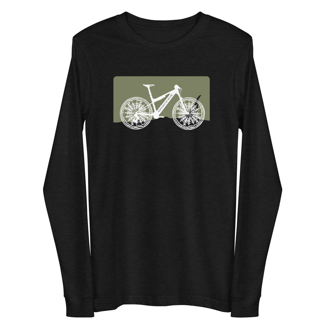 Forest Bike Unisex Long Sleeve Tee