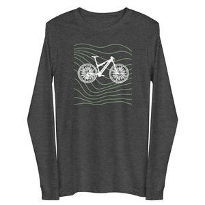 Forest Bike Unisex Long Sleeve Tee