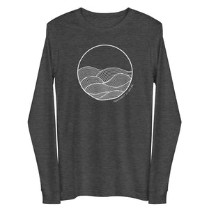 Circle Waves Unisex Long Sleeve Tee