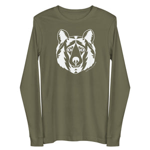 Firry Bear Unisex Long Sleeve