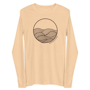 Circle Waves Unisex Long Sleeve Tee