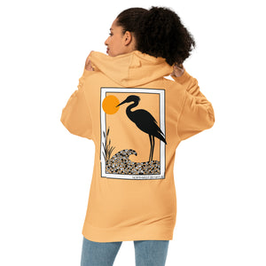 Heron Unisex Hoodie