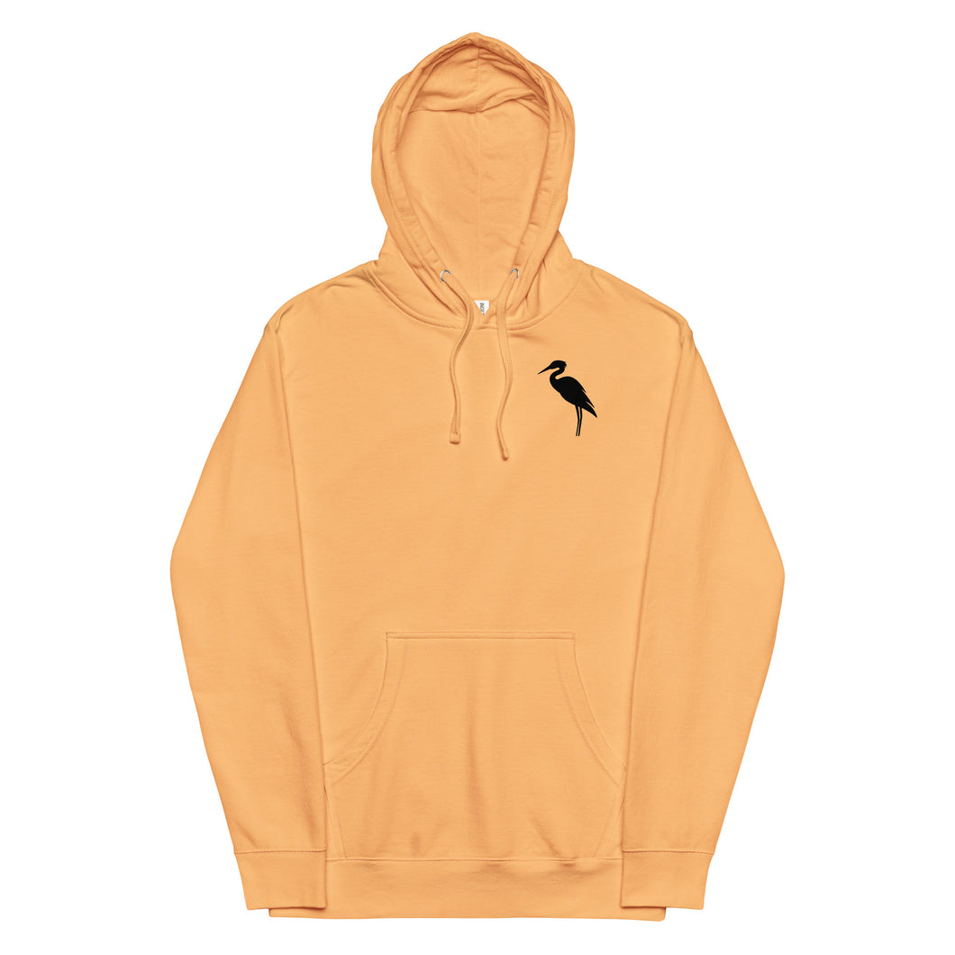 Heron Unisex Hoodie