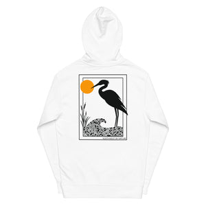 Heron Unisex Hoodie