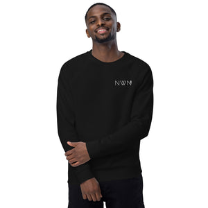 NWN Unisex Organic Raglan Crewneck Sweater