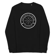 Load image into Gallery viewer, Circle Logo Unisex Organic Raglan Crewneck Sweater
