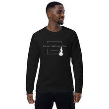 Load image into Gallery viewer, Forest Bathing Club 2 Unisex Organic Raglan Sweater
