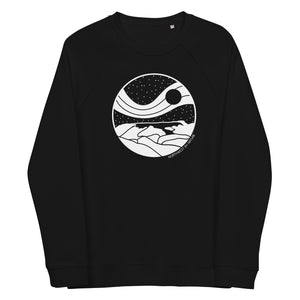 Comox Glacier Unisex Organic Raglan Sweater