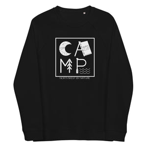 CAMP Unisex Organic Raglan Crewneck Sweater