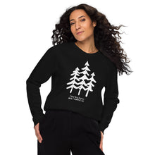 Load image into Gallery viewer, I like Big Trees Unisex Organic Raglan Sweatshirt
