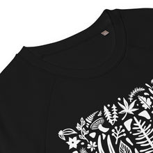 Load image into Gallery viewer, Bones and Botanicals Unisex Organic Raglan Sweatshirt
