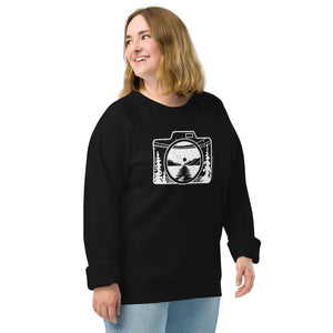 Strathcona Park Views Unisex Organic Raglan Sweater