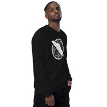 Load image into Gallery viewer, Wild Islander Unisex Organic Raglan Crewneck Sweater
