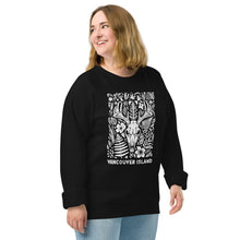 Load image into Gallery viewer, Bones and Botanicals Unisex Organic Raglan Sweatshirt
