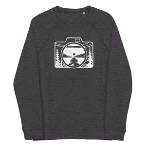 Strathcona Park Views Unisex Organic Raglan Sweater