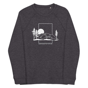 Stawamus Chief Unisex Organic Raglan Crewneck Sweatshirt