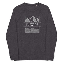 Load image into Gallery viewer, Logo Unisex Organic Raglan Crewneck Sweater
