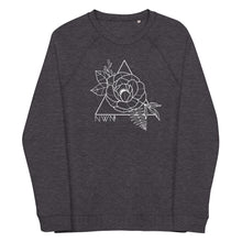 Load image into Gallery viewer, Bloom Unisex Organic Raglan Crewneck Sweater
