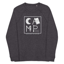 Load image into Gallery viewer, CAMP Unisex Organic Raglan Crewneck Sweater
