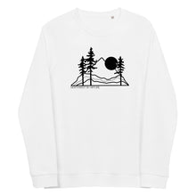 Load image into Gallery viewer, I&#39;d Hike That Unisex Organic Raglan Crewneck Sweater
