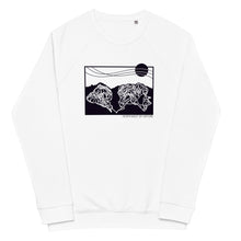 Load image into Gallery viewer, Whistler Blackcomb Unisex Organic Raglan Crewneck Sweater
