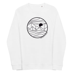 Land of Plenty Unisex Organic Raglan Crewneck Sweater