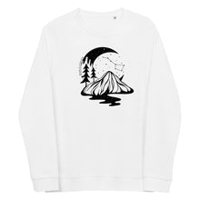 Load image into Gallery viewer, Starry Night Unisex Organic Raglan Crewneck Sweater
