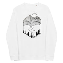 Load image into Gallery viewer, Passing Through Unisex Organic Raglan Crewneck Sweater
