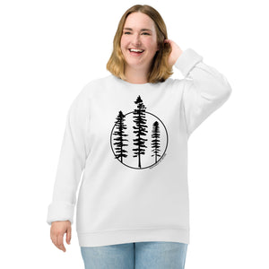 3 Sisters Unisex Organic Raglan Crewneck Sweater