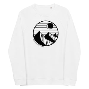 3 Peaks Unisex Organic Raglan Crewneck Sweater