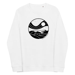 Comox Glacier Unisex Organic Raglan Sweater