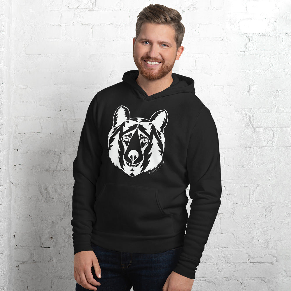 Firry Bear Unisex Hoodie