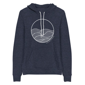 Circle Waves Unisex Hoodie