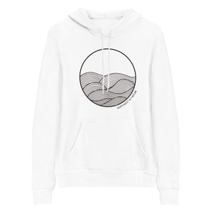 Circle Waves Unisex Hoodie