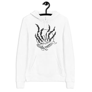 Humpback Bubbles Unisex Hoodie