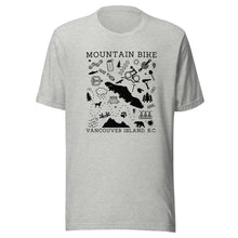 Load image into Gallery viewer, Mountain Bike Vancouver Island Unisex T-shirt
