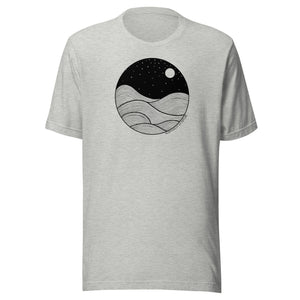 Midnight Waves Unisex T-Shirt