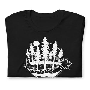 Autumn Salmon Unisex T-shirt